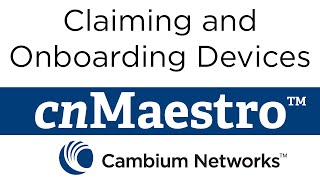 Claiming and Onboarding Devices