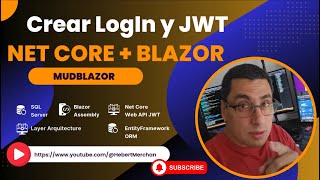 17 - Net Core + Blazor + Login JWT