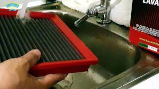 DIY.EP 333 วิธีล้างกรองอากาศแบบผ้าง่ายนิดเดียวใช้ยาวๆ Clean the hi flow air filter.