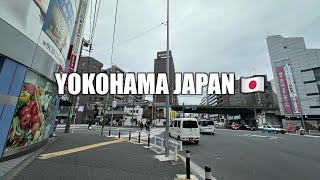 🇯🇵[4K UHD] Yokohama City Japan Walk Tour, side street