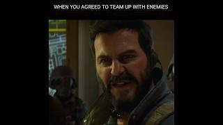 When You agreed to team up with enemies - Free Bird meme