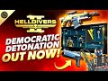 Helldivers 2 New Democratic Detonation Warbond Is Here! Checking Out EVERY New Item