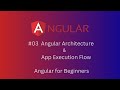 3- Angular Architecture | Angular Application Execution Flow | Angular tutorial for beginners