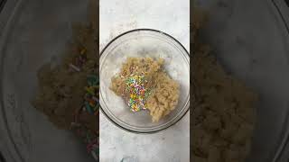 No Bake Sugar Cookie Dough Bar #food #recipe #foodie #dessert #cookiedough