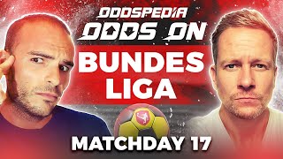 Odds On: Bundesliga - Matchday 17 - Free Football Betting Tips, Picks & Predictions