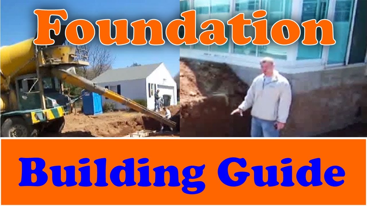 How To Build A Foundation From Start To Finish Youtube