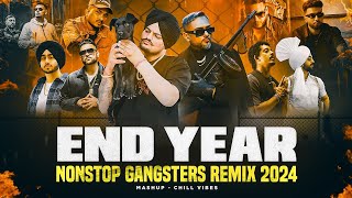 #2024 End Year Mashup - Nonstop Punjabi Gangsters Remix | Sidhu Moose Wala X Shubh |Nonstop Jukebox