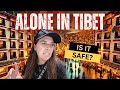 ALONE in TIBET, China at NIGHT - CRAZY Nightlife in Lhasa