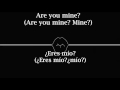 R U mine? - Arctic Monkeys (Esp/Ing)