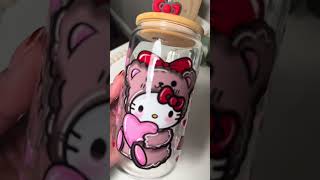 Hello kittu Cup How to apply a Uvdtf Wrap On a 16oz cup  #uvdtfcupwraps