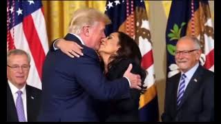 Kamala Harris and Donald Trump Love story - AI