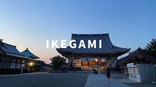 【4K】池上本門寺周辺を散歩（2021年6月）／　Walking aroung Ikegami Honmonji Temple in  Ota-ku, Tokyo