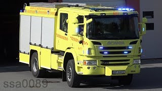 Fire call/utrykning Asker brannstasjon [NO | 8.2017]