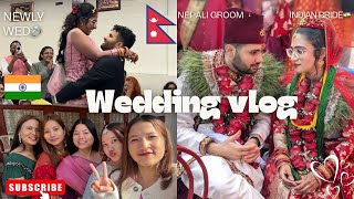 Attending a 🇳🇵Nepali-Indian🇮🇳 Wedding in Kathmandu | Nepali Traditions \u0026 Delicious Cuisine!