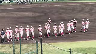 智辯学園 VS 徳島商業 第105回全国高等学校野球選手権記念大会 2回戦 2023