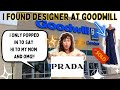 My 1st Time Back To Goodwill & I Found DESIGNER!! ~ Thrift With Me ~ Goodwill Thrift Haul To Resell