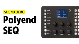 Polyend SEQ sequencer demo (no talking)