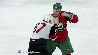 Lawson Crouse vs Chris Stewart Jan 19, 2017