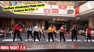 SIUE Indian 😍students flash mob Dance inUSA I|😍USA Telugu Vlogs By Harikrishna #siue#teluguvlogs