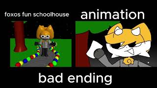 Foxo's Fun Schoolhouse vs animation BAD ENDING