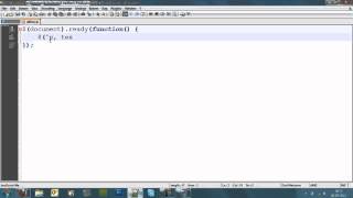 jQuery Tutorial 15 - text selector
