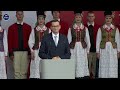 mateusz morawiecki podczas ogólnopolskiego Święta „wdzięczni polskiej wsi”