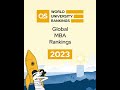 UniversityNET - QS World University Rankings (Global MBA)