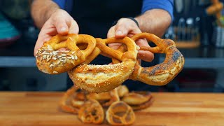 🥨 Homemade Pretzels with Crunchy Salt - Pretzels with Aromatic Herbs and Seeds - Play on Qoob