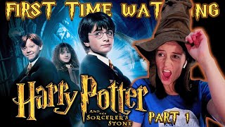 Harry Potter and the Sorcerer's Stone (2001) | Movie Reaction | Part 1 | Getting Our House Sorted!