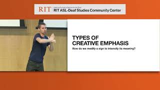 Asl Lecture Series Eric Epstein
