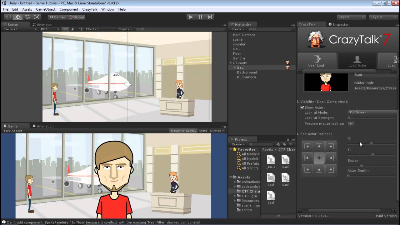 Unity анимация 2d. Animator 2d Unity. Анимация в Юнити. Аватар для Юнити. CRAZYTALK cam Suite.