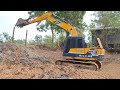 รีวิวรถขุดในตำนานยังหล่อจัด kobelco sk045 ระบบได้งานนี้ต้องมีปลาไหลยังไม่มีคู่ครอง excavator