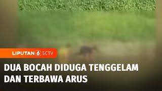 Sempat Terekam Video Warga, Dua Bocah Hilang saat Bermain di Kali Bekasi | Liputan 6