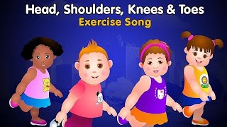 Head Shoulder Knees and Toes| Nursery Rhyme| Kidz#Entertainment