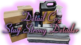 Using Detail Co Stay Strong Detailer as waterless wash and drying aid after pH Neutral Soft Wash.