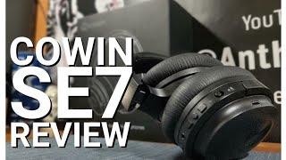 Cowin SE7 REVIEW! Bluetooth ANC Wireless Headphones.