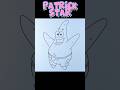How To Draw PATRICK DTAR | SpongeBob SquarePants #shorts #drawing #patrick #patrickstar