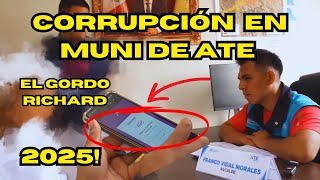 FRANCO VIDAL DESCUBRE CORRUPCIÓN EN MUNICIPALIDAD DE ATE VITARTE 2025