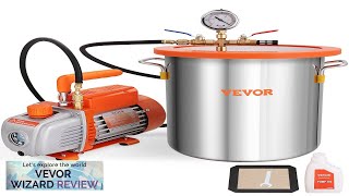 VEVOR 5 Gallon Vacuum Chamber and 3.5 CFM Pump Kit Tempered Glass Review