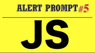 Javascript Tutorial for Beginners - alert and prompt