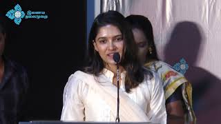 Actress VaniBhojan Cute Speech 😍  at Sengalam Press Meet | Zee5. | Tamil Web Series |