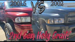 2001.5 vs 2002 Dodge Ram Cummins... Holy Grail?