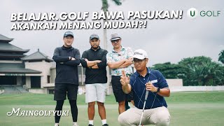 BELAJAR GOLF 3 VS 1 MGY | UGOLF MASTER SERIES 2025