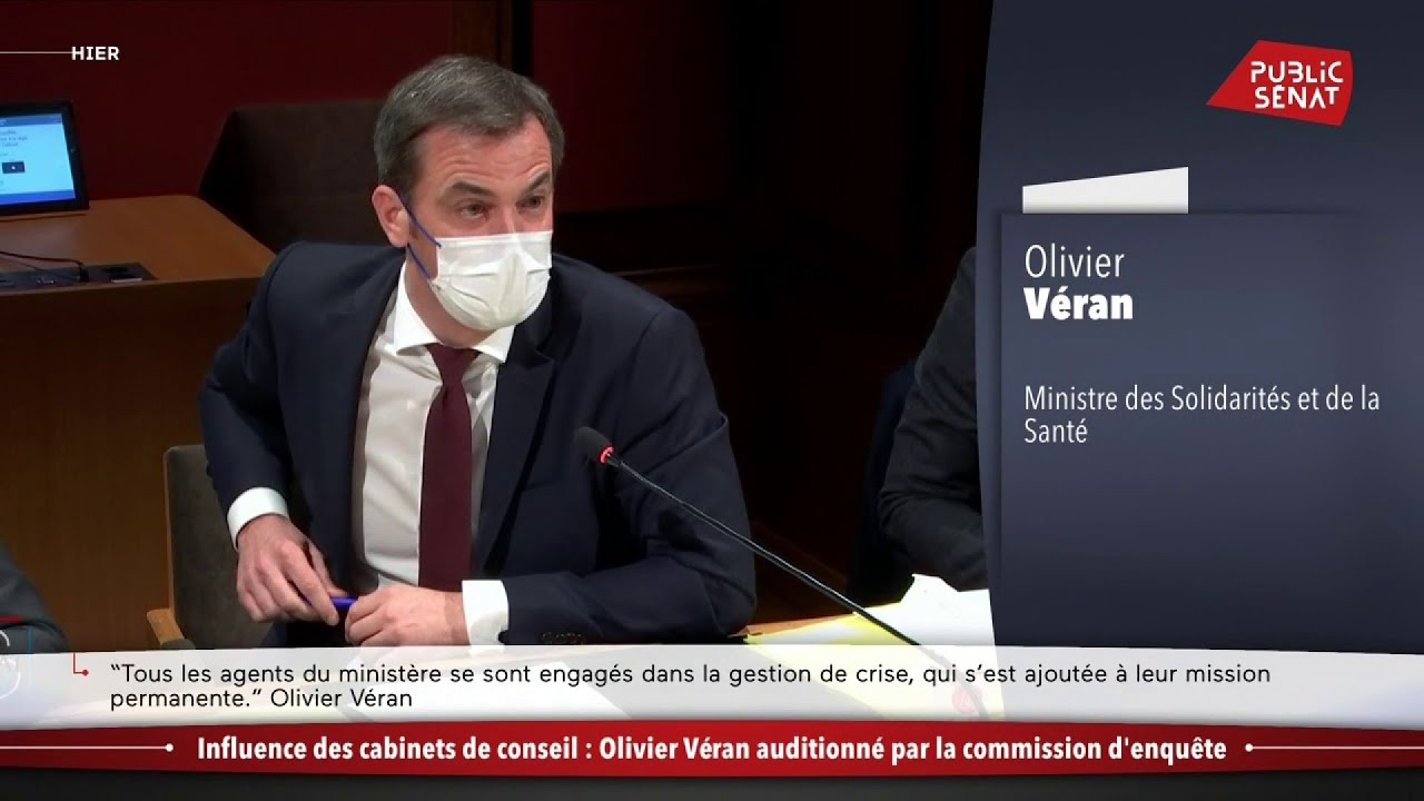 Influence des cabinets de conseil : Olivier Véran auditionné par la commission d'enquête (02/02)