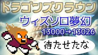 瞬着できないウィズソロ　夢幻13000～13026層　ドラゴンズクラウン／Dragon's Crown