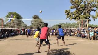 Volleyball_tournament #Rampur🔥🔥🔥 #parbhat_Ajya_#Raj _Samir⚽️⚽️⚽️ win of Mukundpur🏆🏆🏆_____#Raj🏅