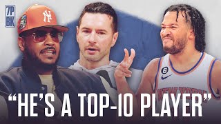Carmelo and JJ Redick on the Brilliance of Jalen Brunson & The Knicks Chances of a Deep Playoff Run