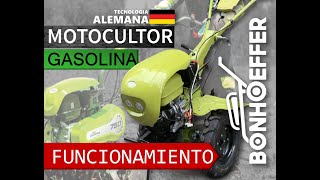 Motocultor BONHOEFFER con tecnología ALEMANA (FUNCIONAMIENTO)