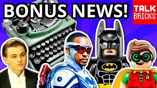 BONUS LEGO NEWS! LEGO Con Details! LEGO Batman Movie 2?! Marvel CMF! Typewriter! Titanic! Queer Eye?