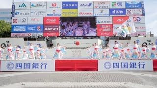 [4K] 逢坂夢帆　高知よさこい祭り 2019 本祭1日目